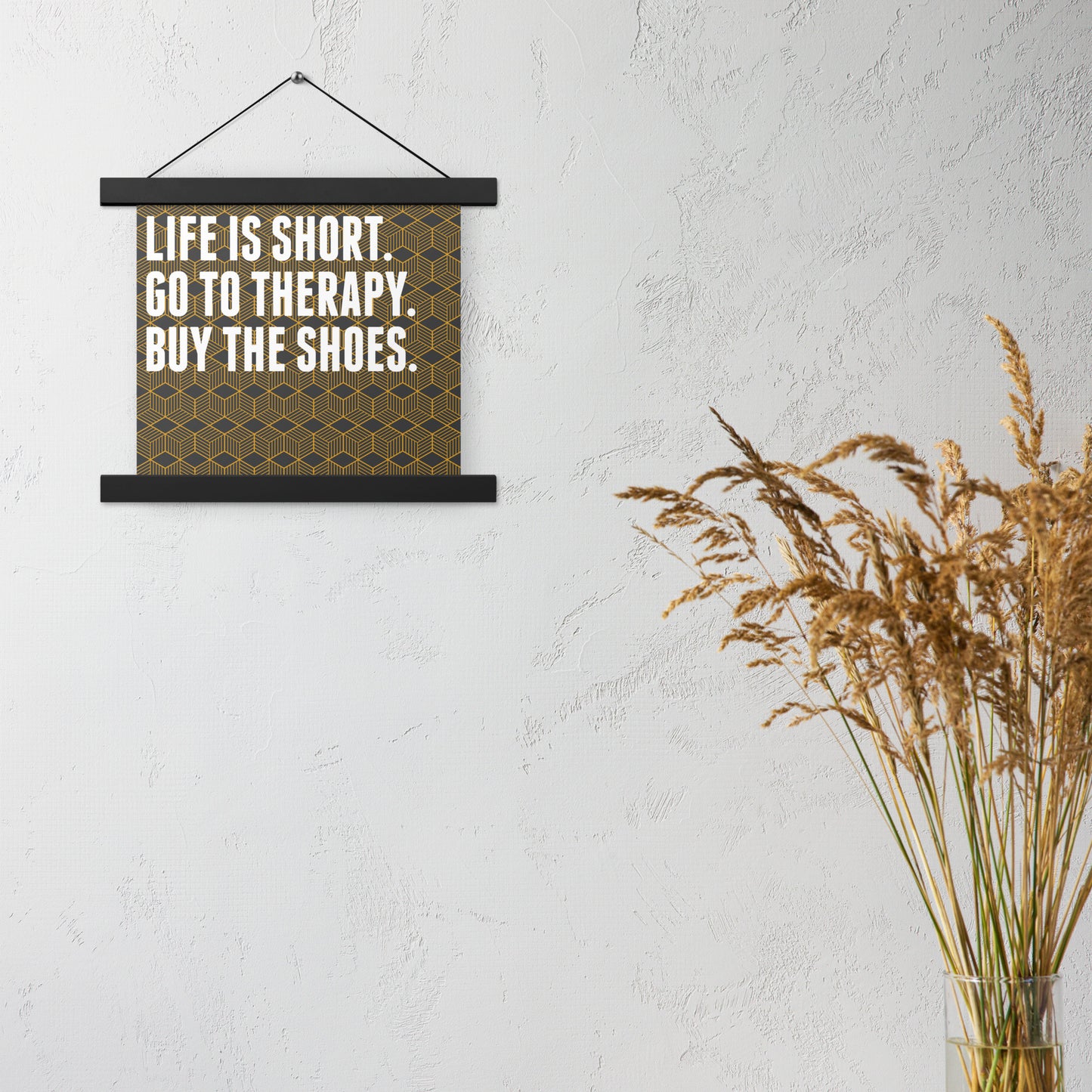 Life is Short Wall Art