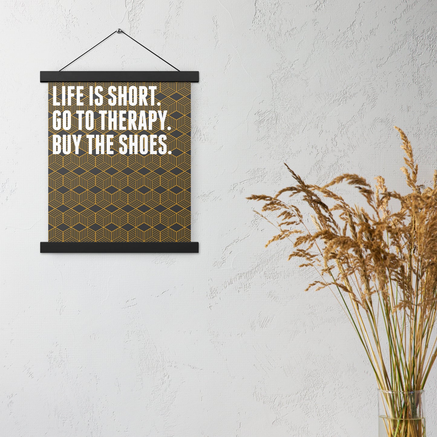Life is Short Wall Art