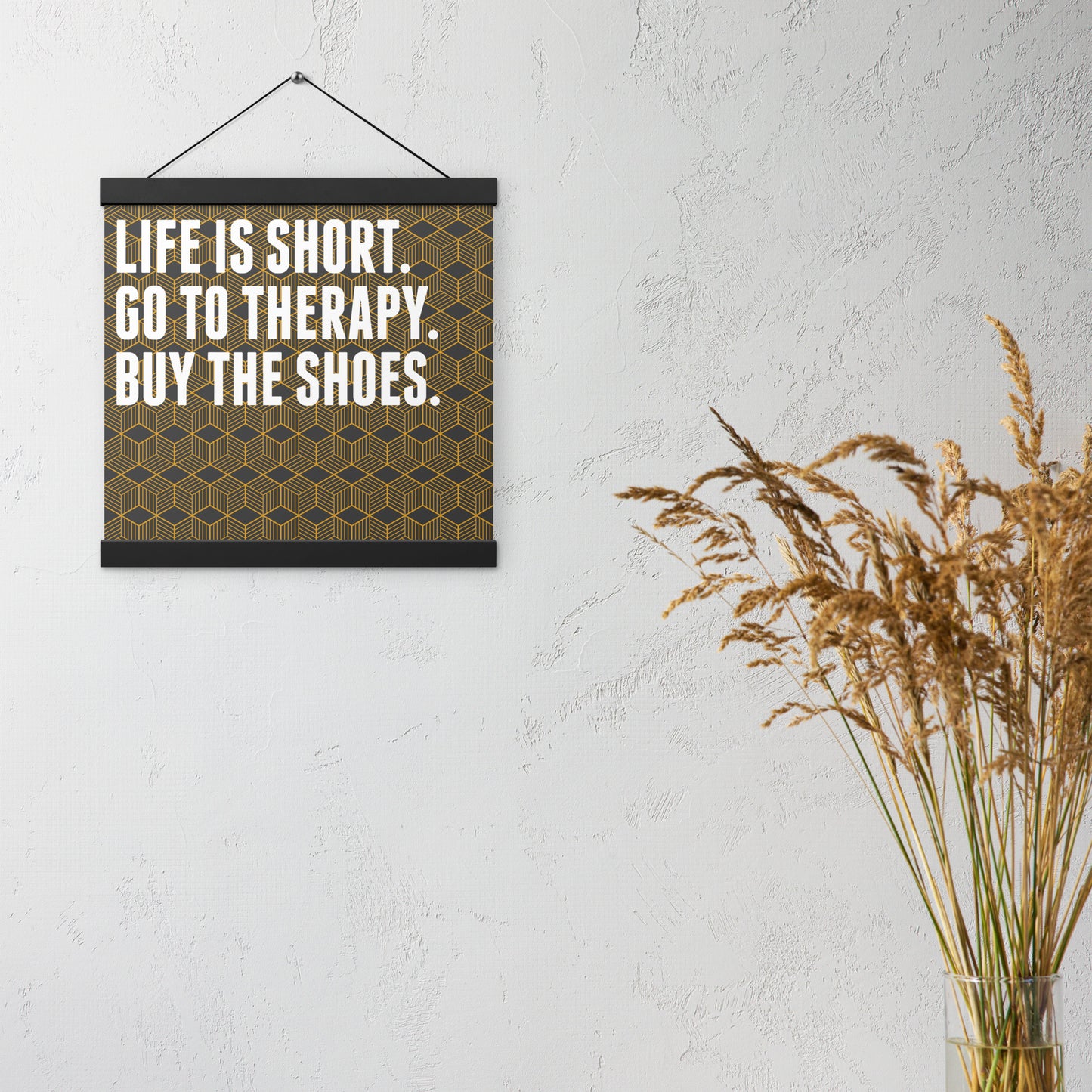 Life is Short Wall Art