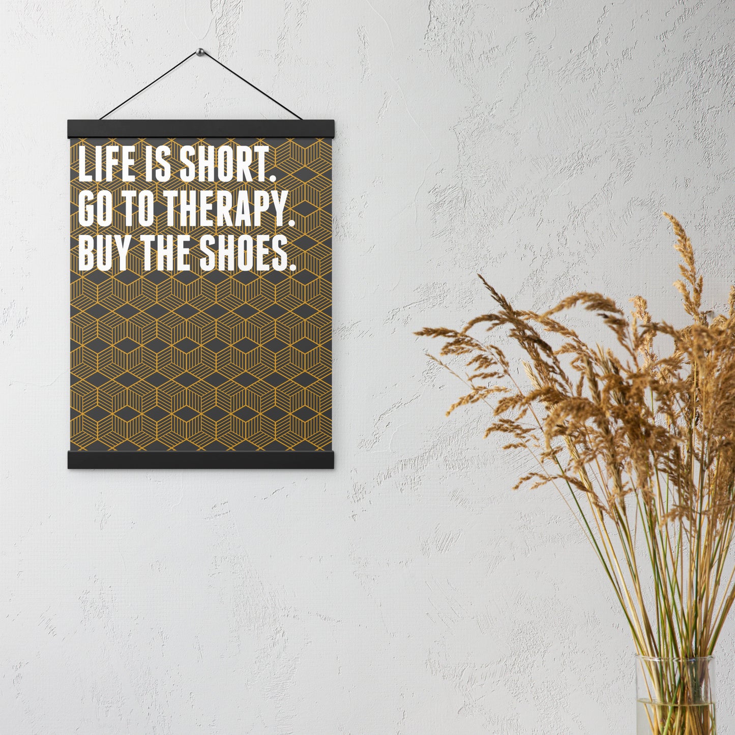 Life is Short Wall Art