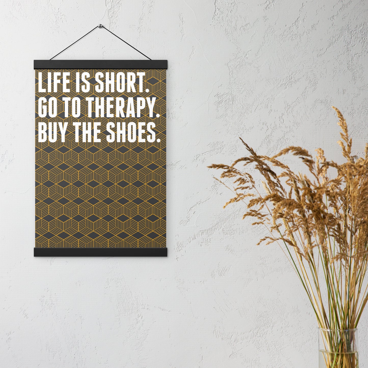 Life is Short Wall Art