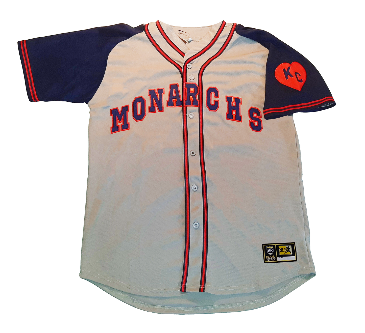 Monarchs Block Letters NLB Jersey