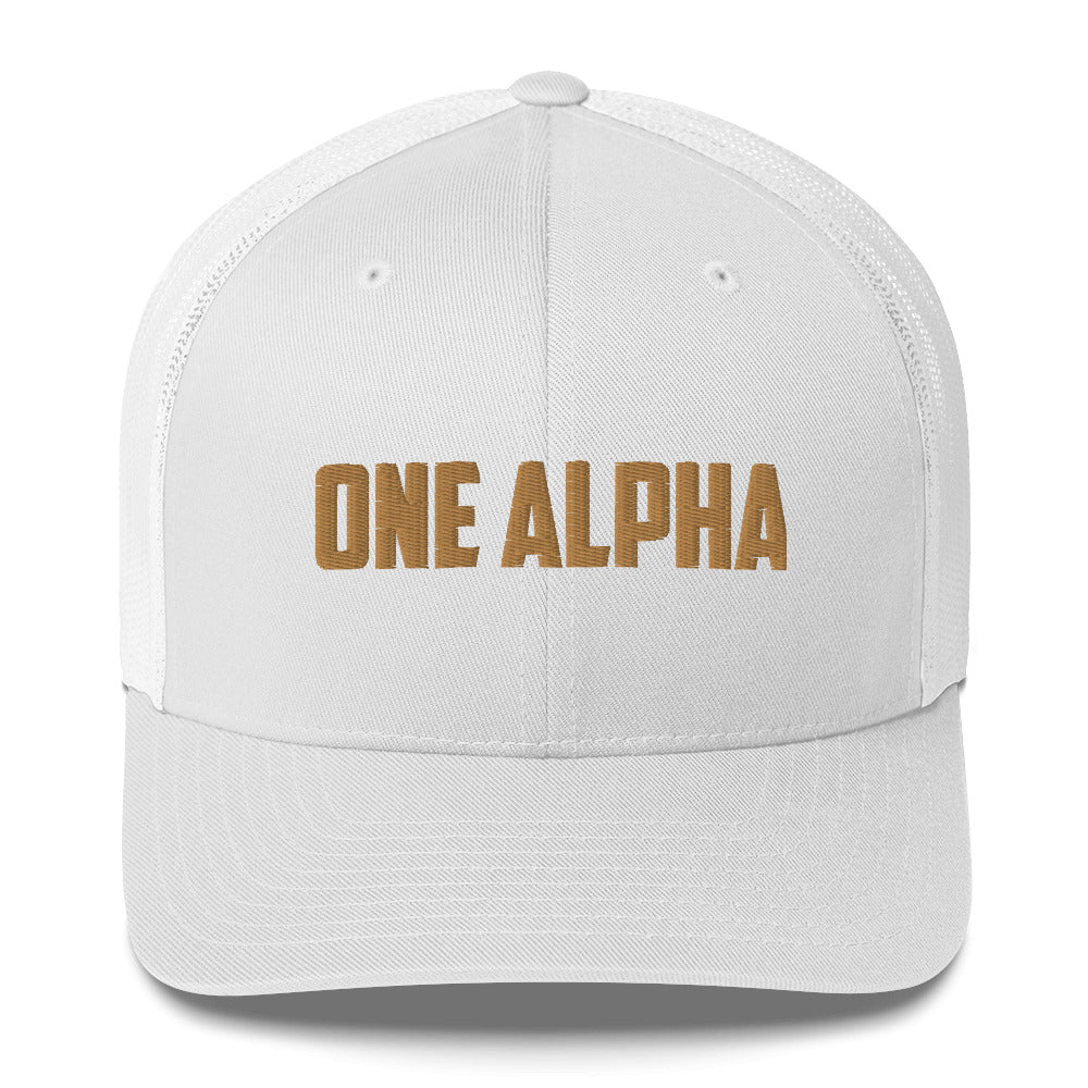 One Alpha Trucker Cap