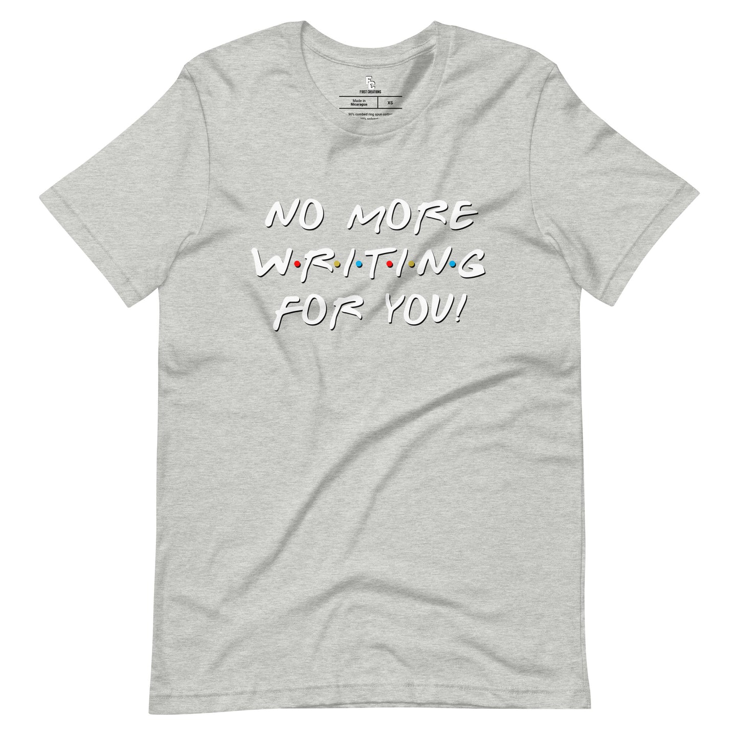 No More Writing For You!
