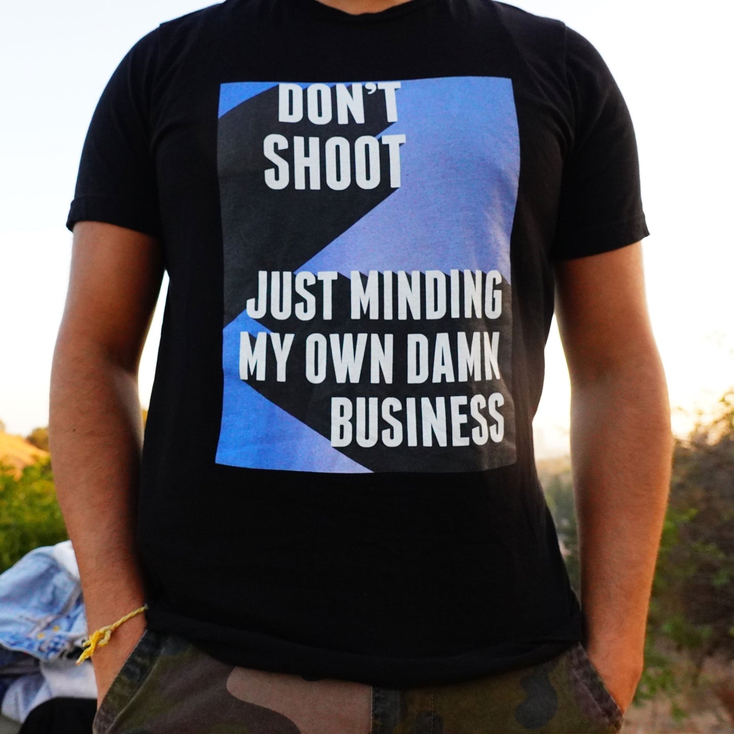 Don't Shoot: Just Minding