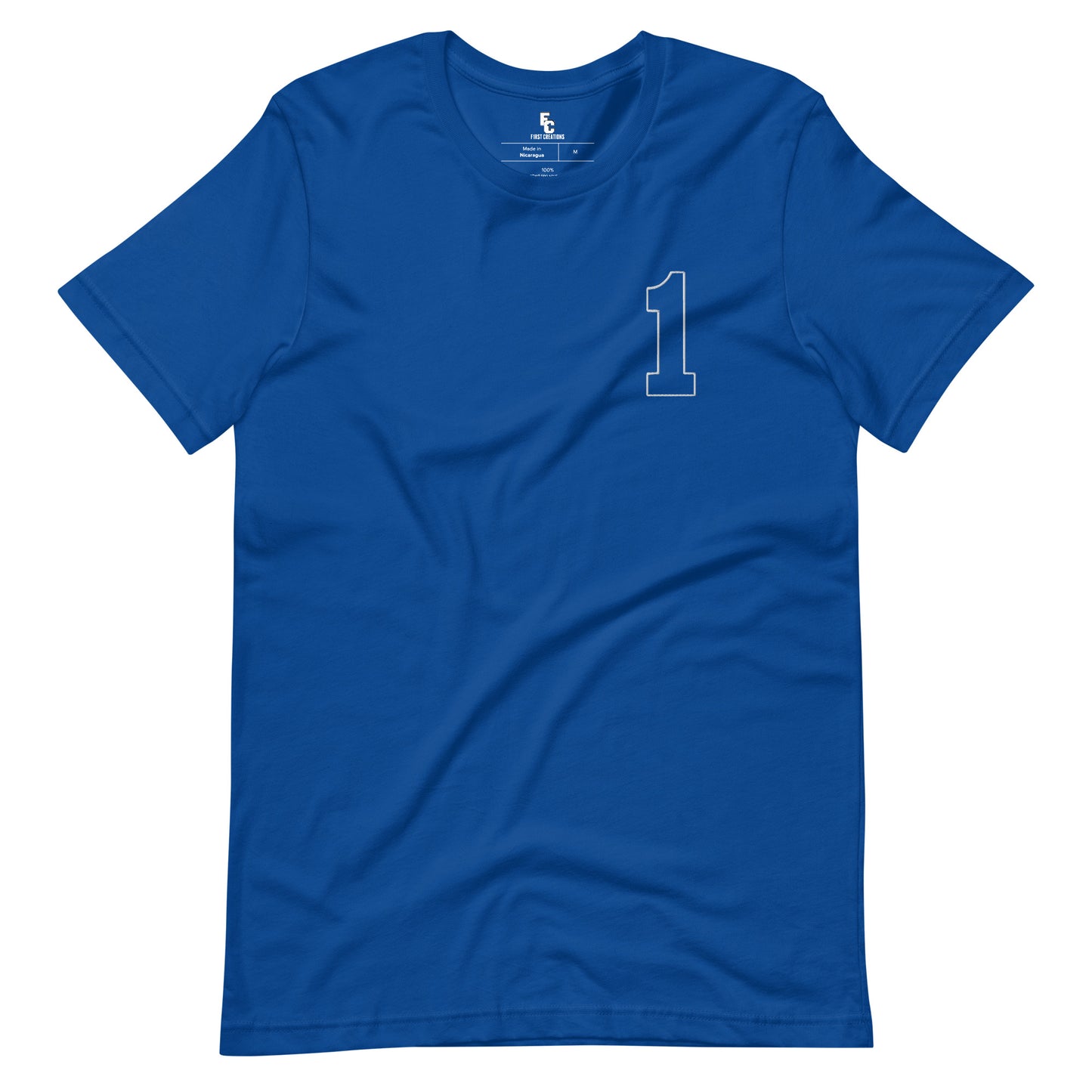 Sigma/Zeta Number Tee - Blue