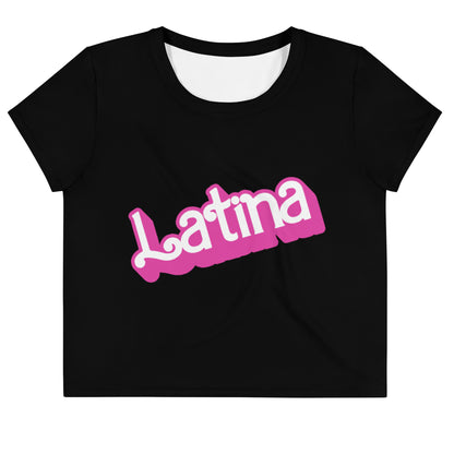 Latina Barbie Crop Tee (XL and Up)