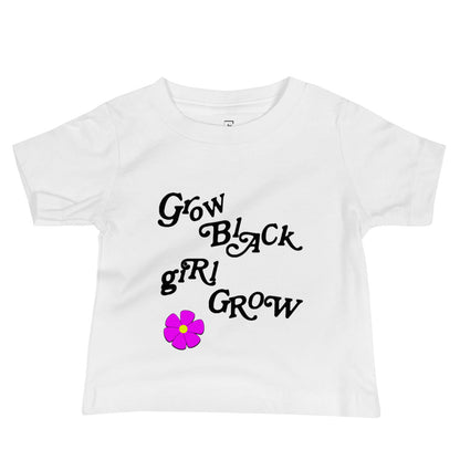Grow Black Girl Grow Baby Tee