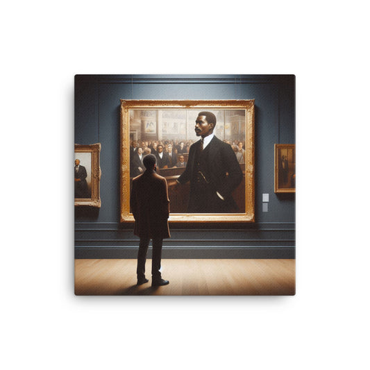 Looking Through Black History Canvas