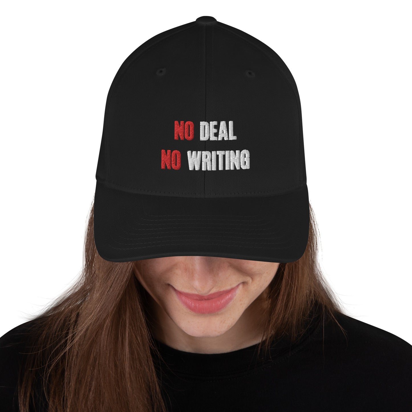 No Deal No Writing Flexfit Hat