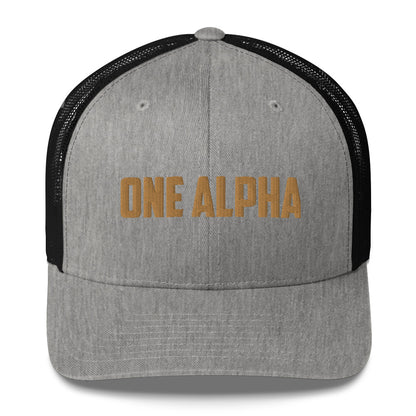 One Alpha Trucker Cap