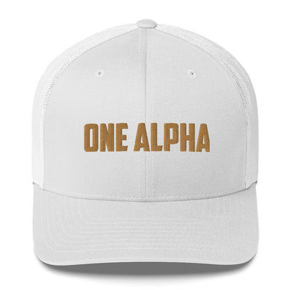 One Alpha Trucker Cap