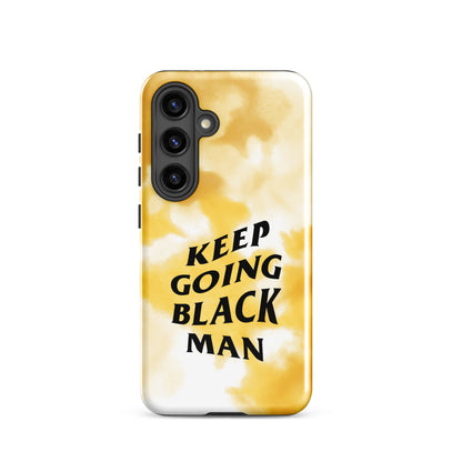 Keep Going Black Man Tough case for Samsung®