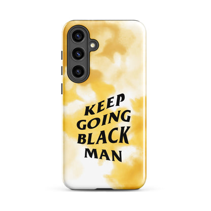 Keep Going Black Man Tough case for Samsung®