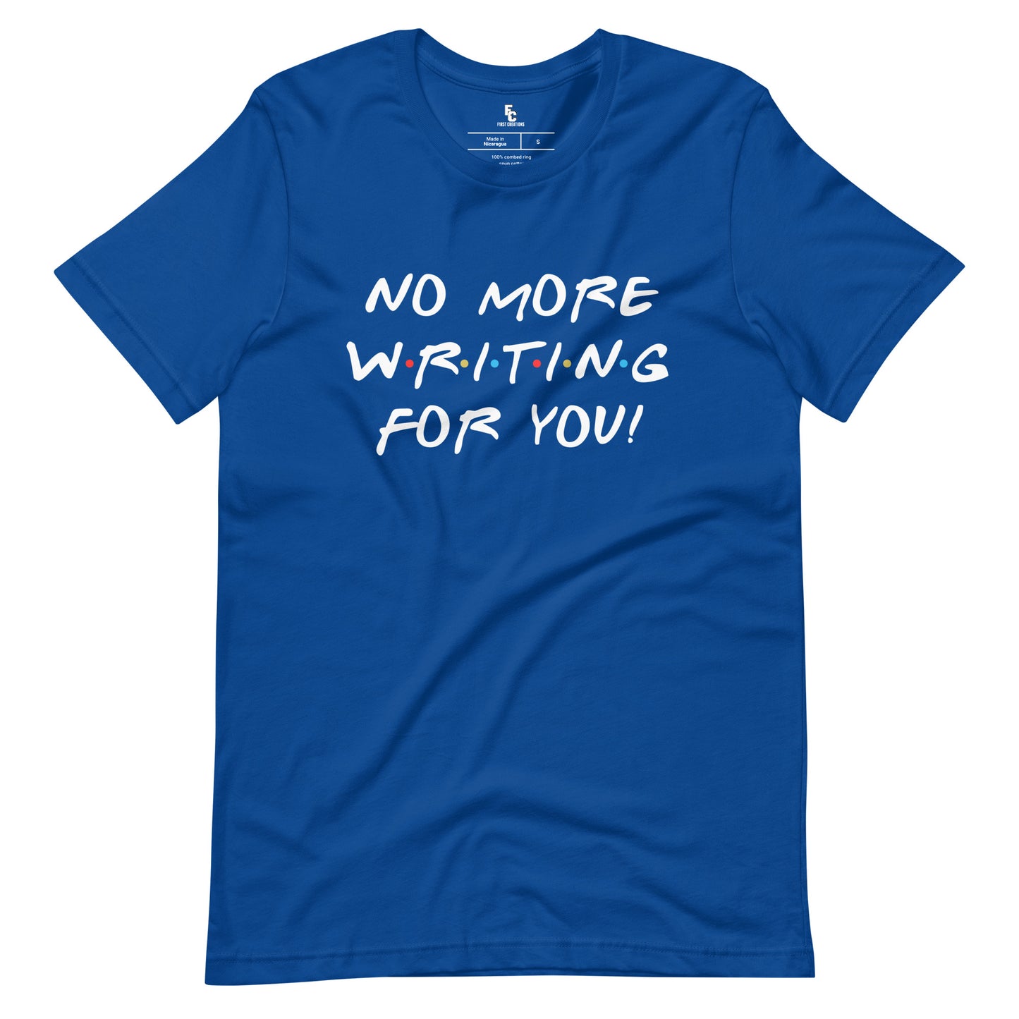 No More Writing For You!