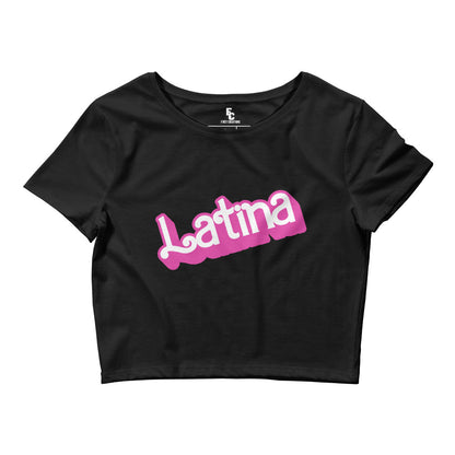 Latina Barbie Crop Tee (Fitted)