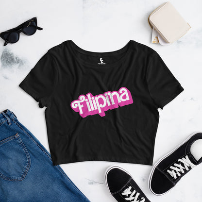 Filipina Crop Tee (Fitted)