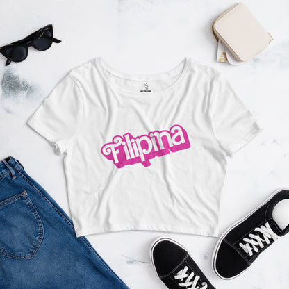 Filipina Crop Tee (Fitted)