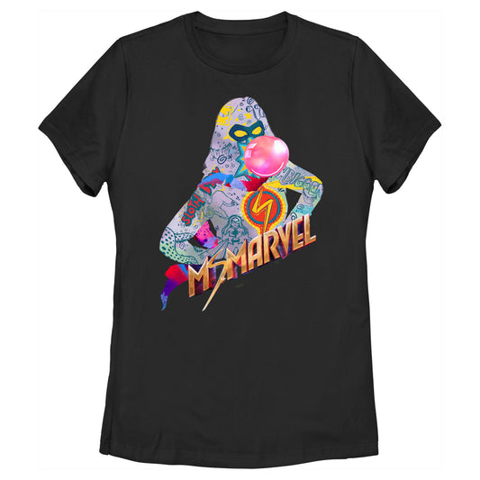 Women's Marvel Ms Marvel Marvelous Figure T-Shirt